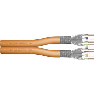 Digitus DK-1743-VH-D Netwerkkabel CAT 7 S/FTP 4 x 2 x 0.57 mm Oranje per meter