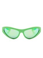 Dolce & Gabbana Eyewear lunettes de soleil à monture oversize dégradée - Vert