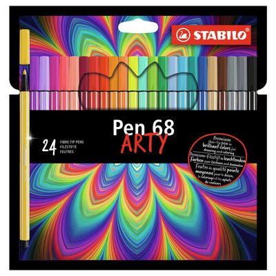 Stabilo pen 68 arty viltstiften 24 stuks