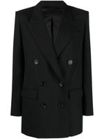 ISABEL MARANT double-breasted virgin-wool blazer - Noir