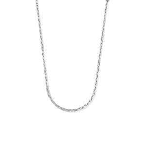 Ketting Ankerschakel zilver 4 mm 40-44 cm