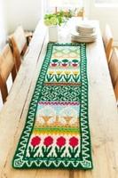 Letitia&apos;s Garden Table Runner CAL Garenpakket 1 Cottage Garden