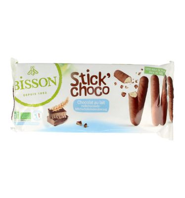Stick choco melkchocolade bio