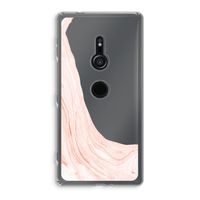 Peach bath: Sony Xperia XZ2 Transparant Hoesje