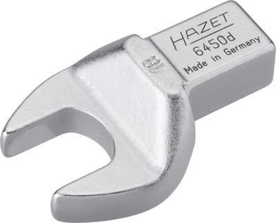 HAZET Insteek-steeksleutel 6450D-18 · 14 x 18 mm insteekvierkant massief · Buiten-zeskant-profiel · SW 18 mm