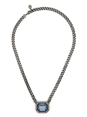 Swarovski collier Millenia en maille gourmette - Argent