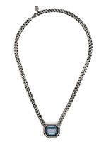 Swarovski Millenia Cuban-chain necklace - Argent - thumbnail