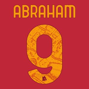 Abraham 9 (Officiële AS Roma Bedrukking 2023-2024)
