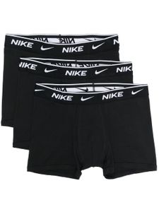 Nike Kids lot de trois boxers à bande logo - Noir