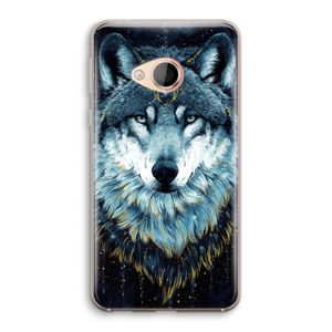 Darkness Wolf: HTC U Play Transparant Hoesje