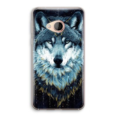 Darkness Wolf: HTC U Play Transparant Hoesje