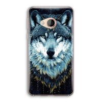 Darkness Wolf: HTC U Play Transparant Hoesje