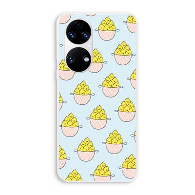Citroenen: Huawei P50 Transparant Hoesje
