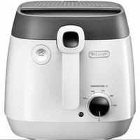 De’Longhi FS6025 Enkel Vrijstaand 1800 W Zwart, Wit - thumbnail