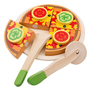 Houten snijset - Pizza