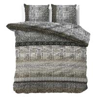 Dekbedovertrek August - Tweepersoons (200x200 cm) - Groen Polyester-katoen - Dessin: Dieren - Sleeptime Elegance - Dekbed-Discounter.nl