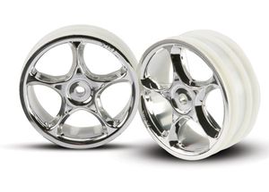 Wheels, Tracer 2.2" (chrome) (2) (Bandit front) (TRX-2473)