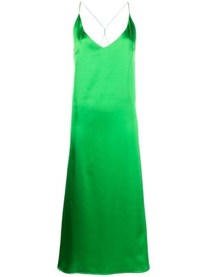 Blanca Vita robe longue Arise Maraso à col bénitier - Vert