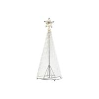 Kerstversiering DKD Home Decor Zilverkleurig 25 x 25 x 60 cm