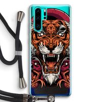 Tiger and Rattlesnakes: Huawei P30 Pro Transparant Hoesje met koord