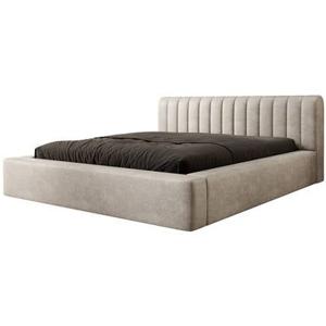 Trae Mobler Amira 160 x 200 cm Gestoffeerd Bed Pearl