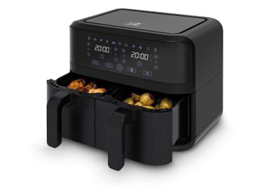 FritelSnacktastic 8180 DUO Airfryer Zwart