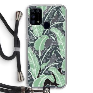 This Sh*t Is Bananas: Samsung Galaxy M31 Transparant Hoesje met koord
