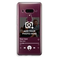 Music Player: HTC U12+ Transparant Hoesje