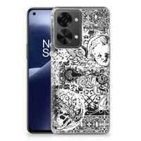 Silicone Back Case OnePlus Nord 2T Skulls Angel - thumbnail