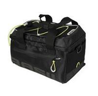 Basil miles trunkbag - sportieve zwarte bagagedragertas voor sportievelingen - 7l - zwart lime