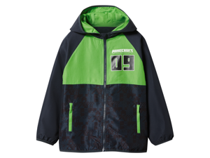 Minecraft kinder jas (groen/navy, 134/140)