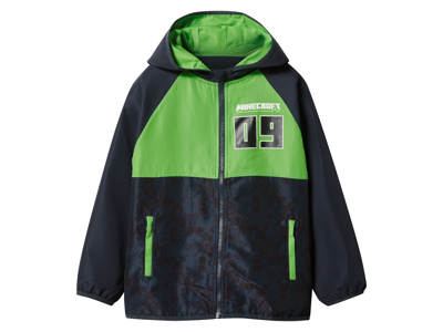 Minecraft kinder jas (groen/navy, 134/140)