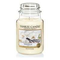 Yankee Candle Geurkaars Large Vanilla - 17 cm / ø 11 cm - thumbnail