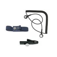 Bernstein Tools for Electronics 9-342 ESD-armband Zwart Incl. aardingskabel Drukknop 3 mm, Drukknop 10 mm, Krokodilklem