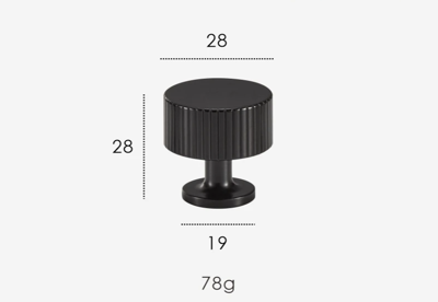 Nurlin Massief Messing Kastknoppen