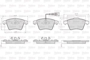 Remblok Vul Vw Transporter 873746