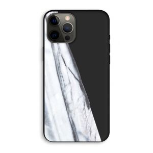 Gestreepte marmer: iPhone 12 Pro Max Biologisch afbreekbaar hoesje