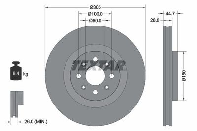Remschijf 92202203