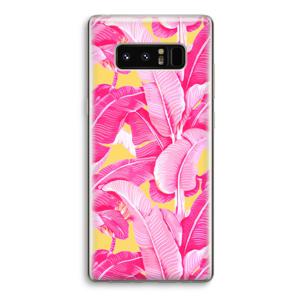 Pink Banana: Samsung Galaxy Note 8 Transparant Hoesje