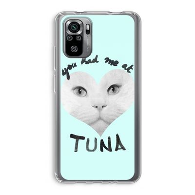 You had me at tuna: Xiaomi Redmi Note 10S Transparant Hoesje