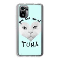 You had me at tuna: Xiaomi Redmi Note 10S Transparant Hoesje