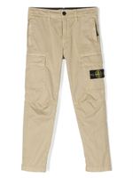 Stone Island Junior pantalon cargo à motif Compass - Tons neutres - thumbnail