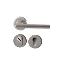 Hardbrass Achterdeurset Sara compleet SKG***- PVD Inox