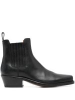 Buttero bottines chelsea en cuir 45 mm - Noir - thumbnail