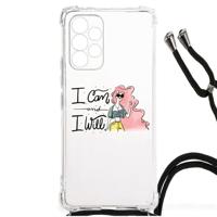 Samsung Galaxy A53 Stevig | Bumper Hoesje | i Can