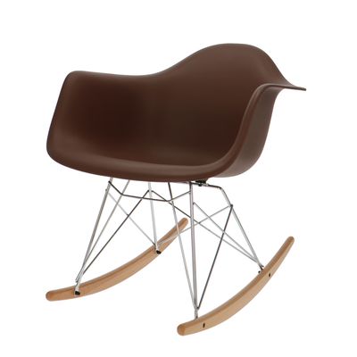Schommelstoel Bruin