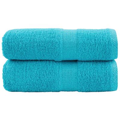 VidaXL Gastendoekjes solund 2 st 600 g/m² 30x50 cm turquoise