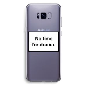 No drama: Samsung Galaxy S8 Plus Transparant Hoesje