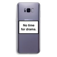 No drama: Samsung Galaxy S8 Plus Transparant Hoesje