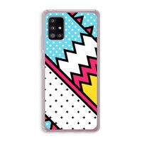 Pop Art #2: Samsung Galaxy A51 5G Transparant Hoesje